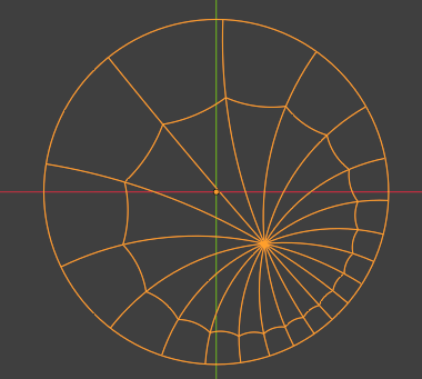 polygon radials
