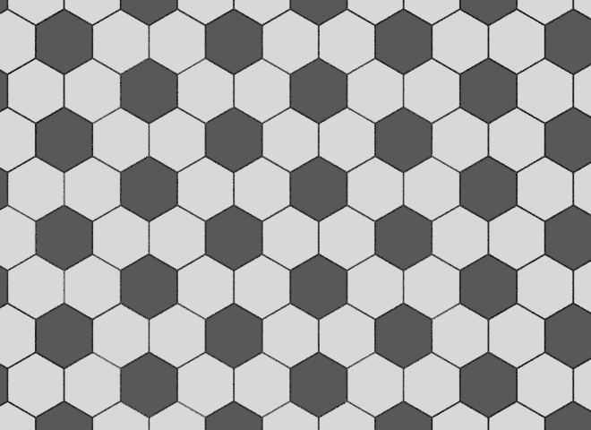 hexagon tiling